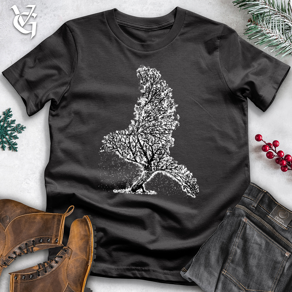 Viking Goods Winter Treeven Cotton Tee Dark Grey / L