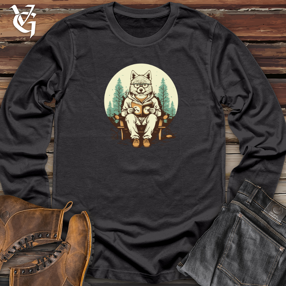 Viking Goods Wise Woods Reader Long Sleeve Dark Grey / L