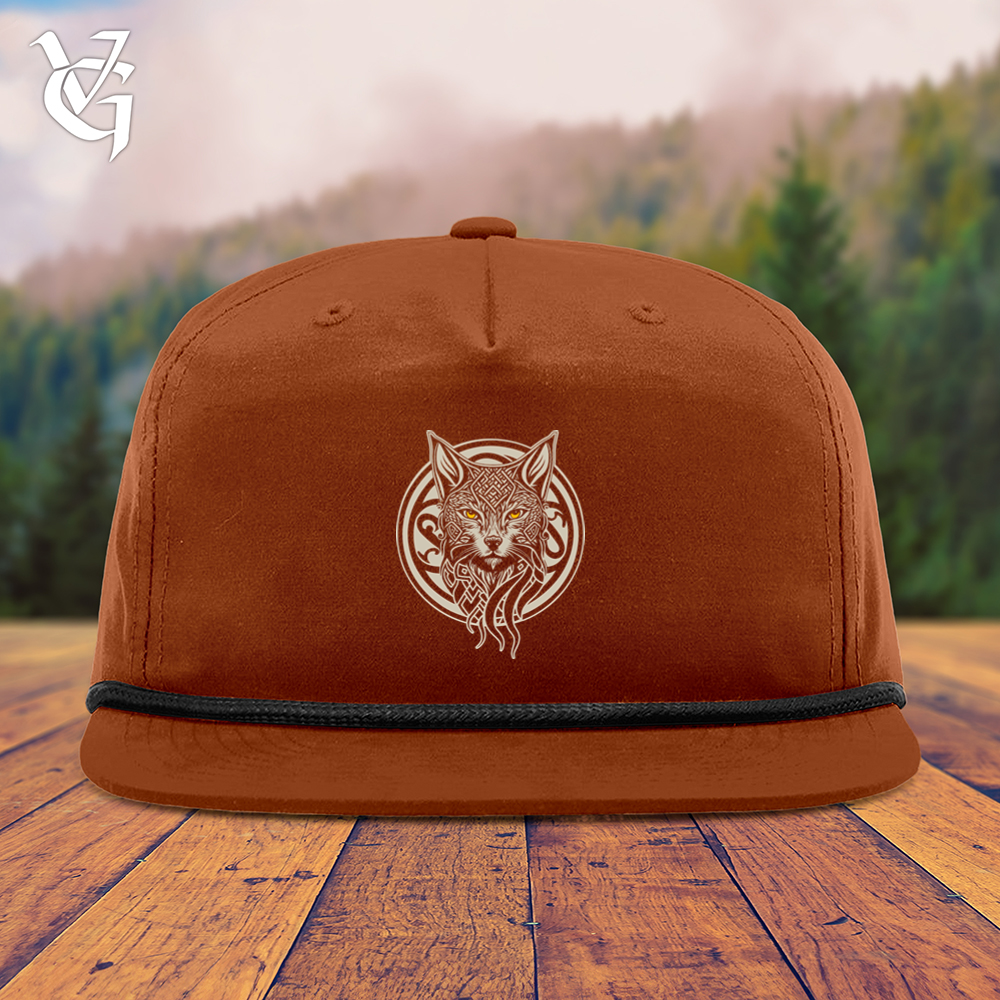 Viking Goods Lynx Snapback Cap Dark Orange/ Black
