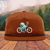 Viking Goods Octobike Snapback Cap Dark Orange/ Black