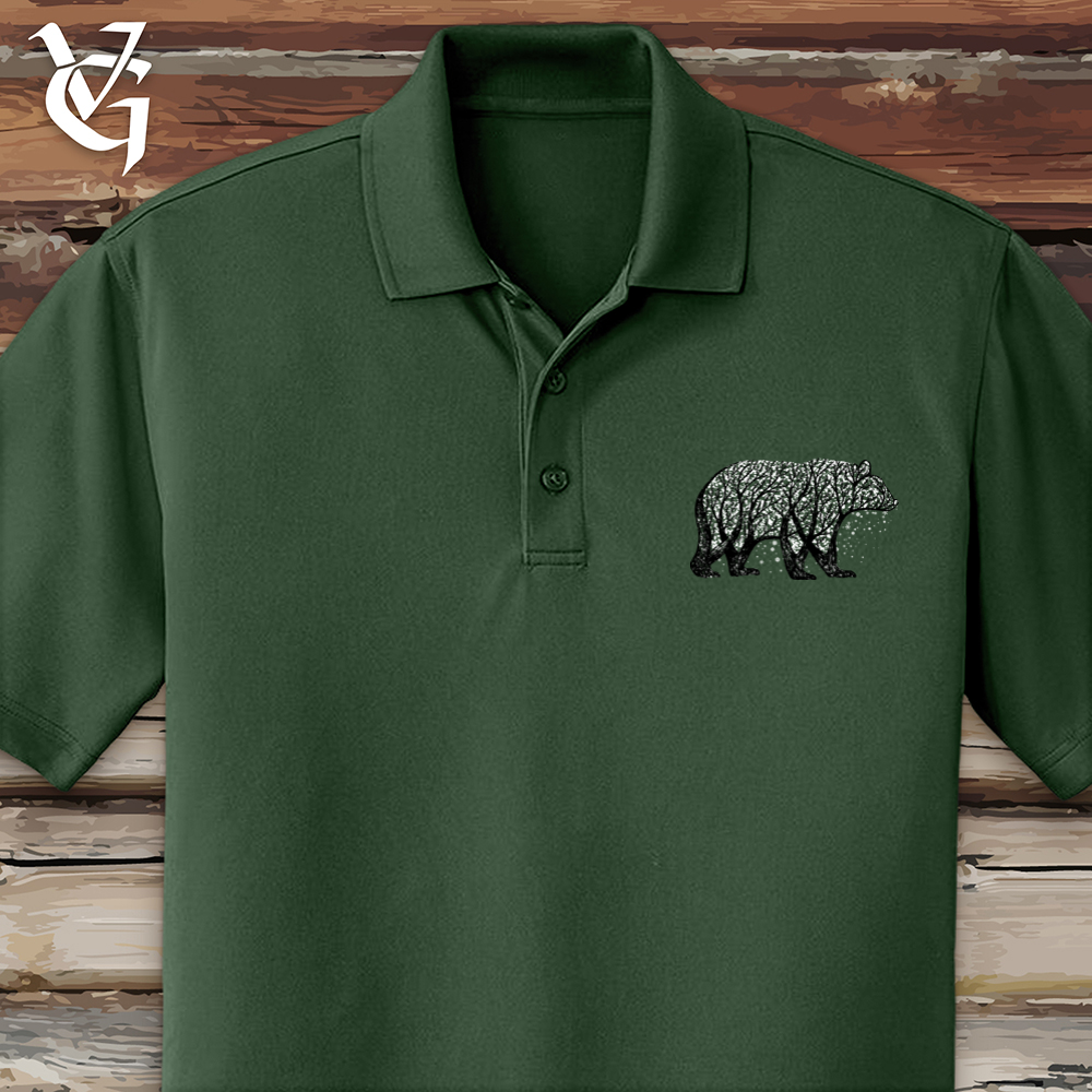 Viking Goods Winter Bjorn Polo Deep Forest Green / L