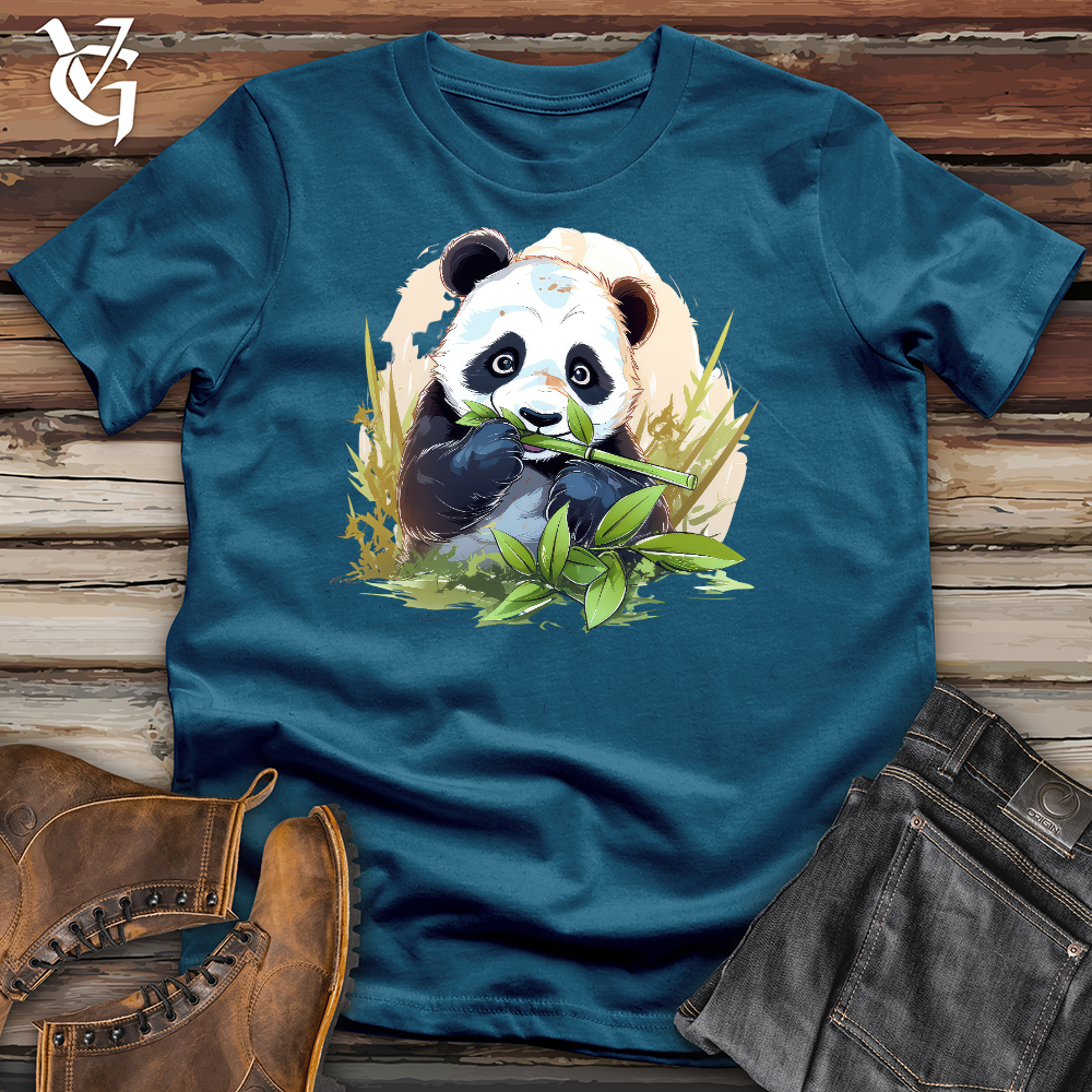 Viking Goods Bamboo Panda Cotton Tee Deep Teal / L