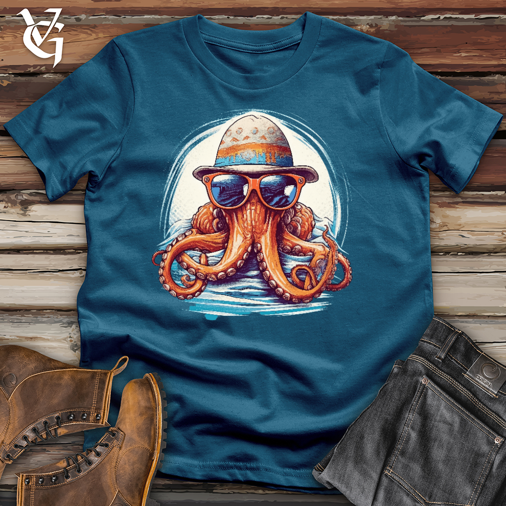 Viking Goods Cool Man Octopus Cotton Tee Deep Teal / L