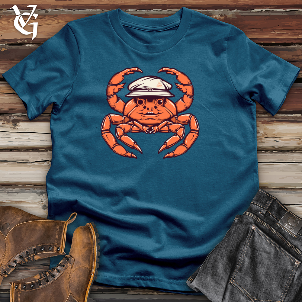 Viking Goods Crabblesnake Plumber Cotton Tee Deep Teal / L