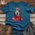 Viking Goods Dalmatian Fire Rescue Cotton Tee Deep Teal / L