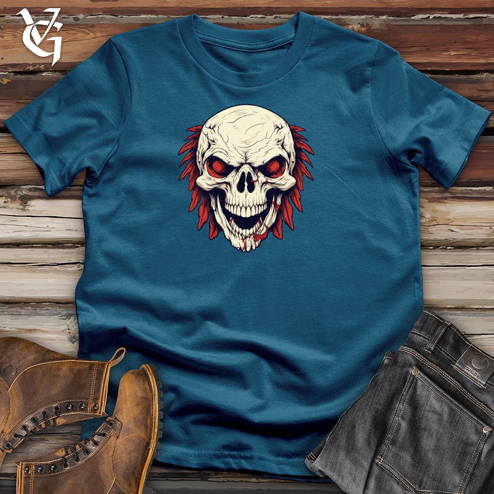 Viking Goods Fierce Guardians Crest Cotton Tee Deep Teal / L