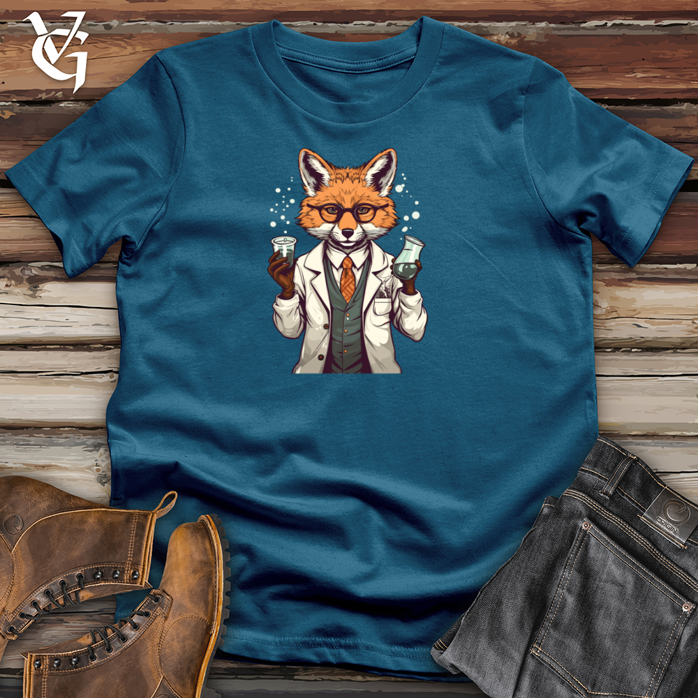 Viking Goods Foxy Lab Explorer Cotton Tee Deep Teal / L