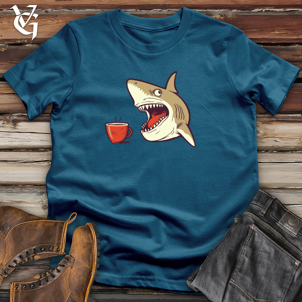 Viking Goods Great White Brew Cotton Tee Deep Teal / L