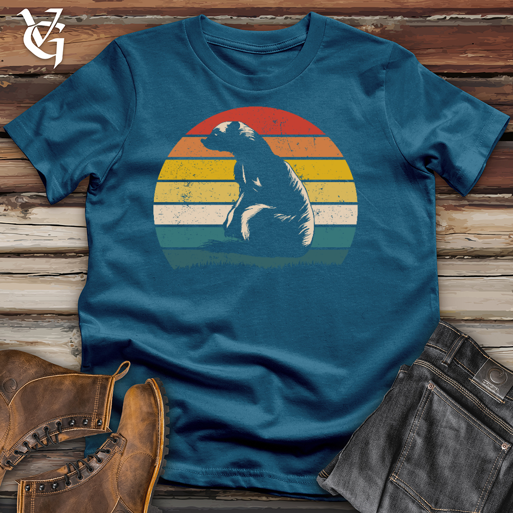 Viking Goods Honey Badger Prowl Cotton Tee Deep Teal / L