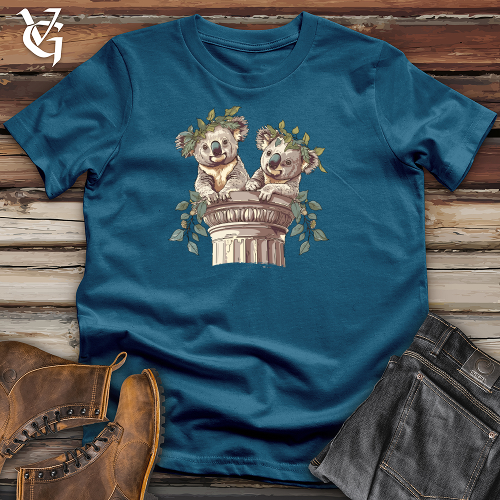 Viking Goods Koala Laurel Twins Cotton Tee Deep Teal / L