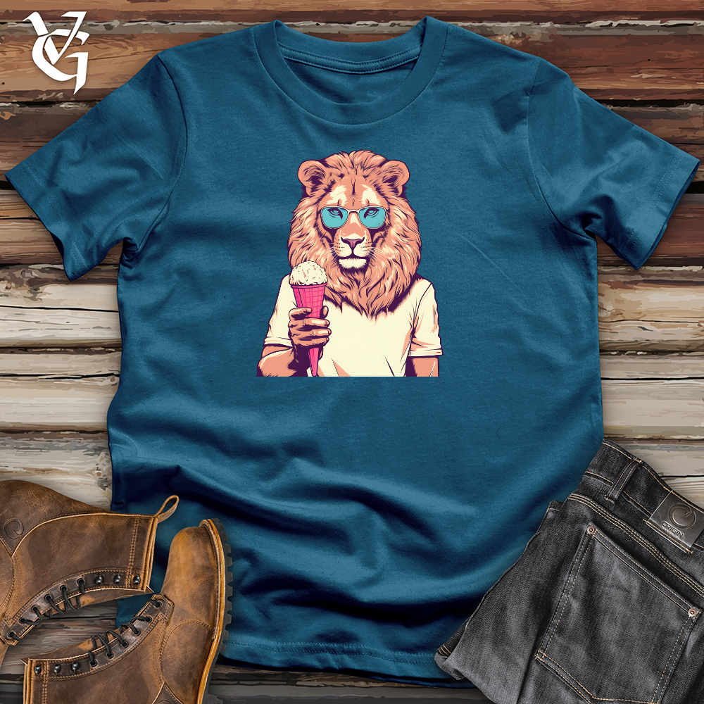Viking Goods Lion_s Sweet Delight Cotton Tee Deep Teal / L
