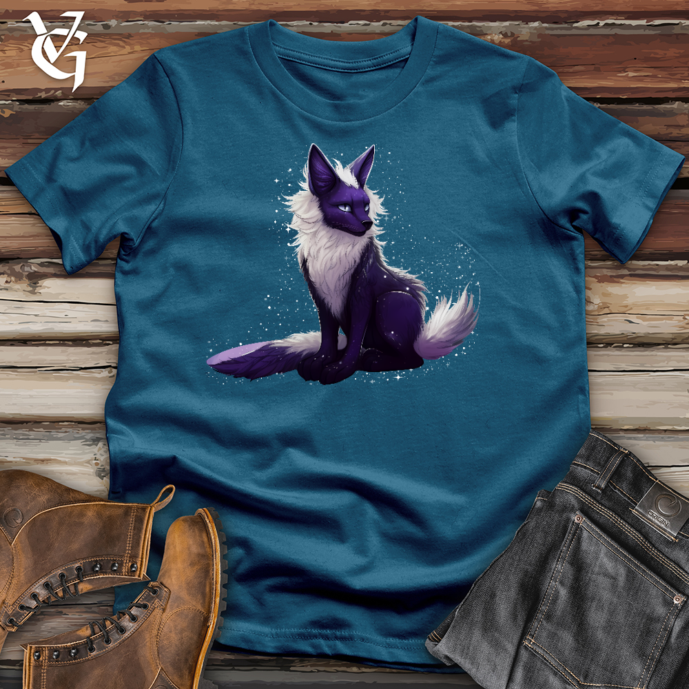 Viking Goods Magical Fox Cotton Tee Deep Teal / L