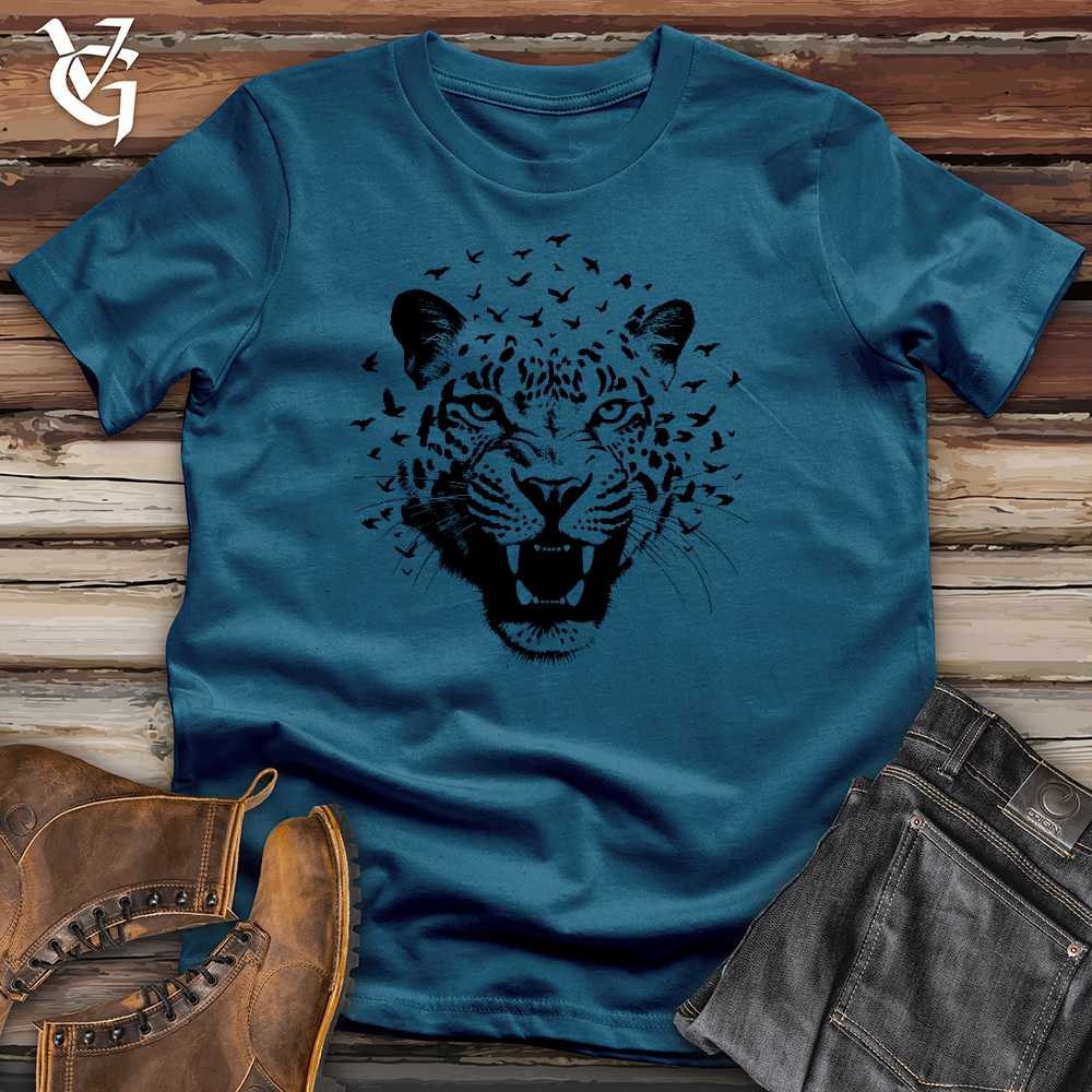 Viking Goods Natures Roar Cotton Tee Deep Teal / L
