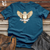 Viking Goods Owl Architect Wisdom Cotton Tee Deep Teal / L