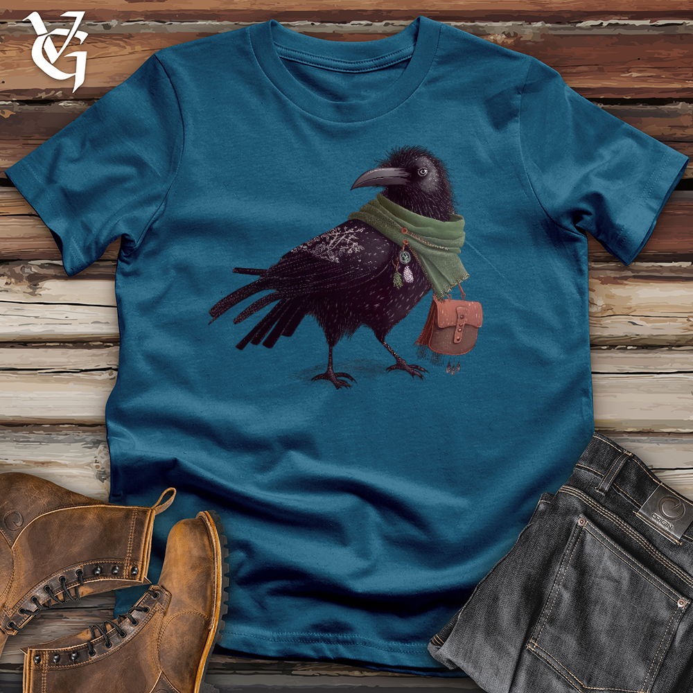 Viking Goods Raven Deva Cotton Tee Deep Teal / L