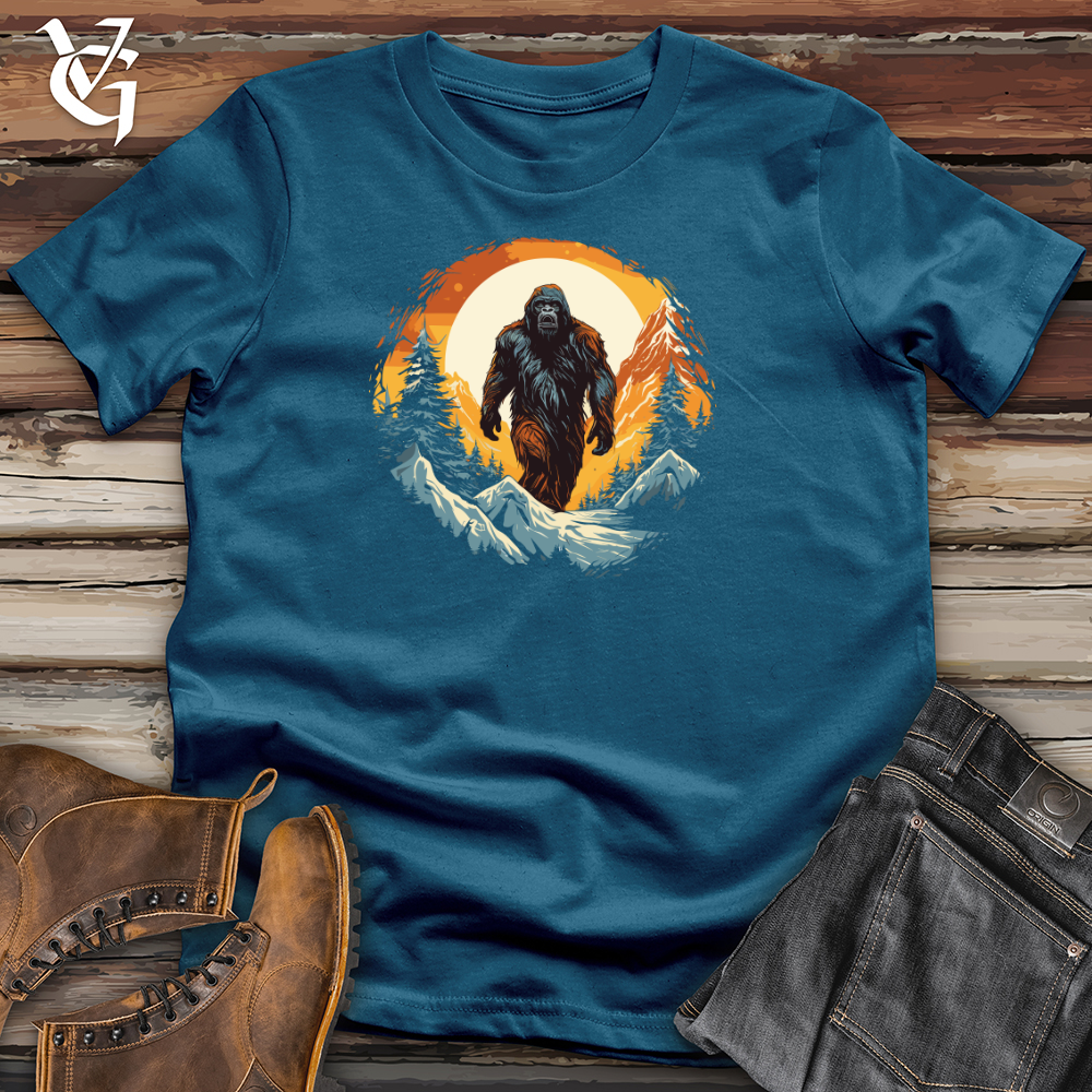 Viking Goods Sasquatch Of Middle Earth Cotton Tee Deep Teal / L