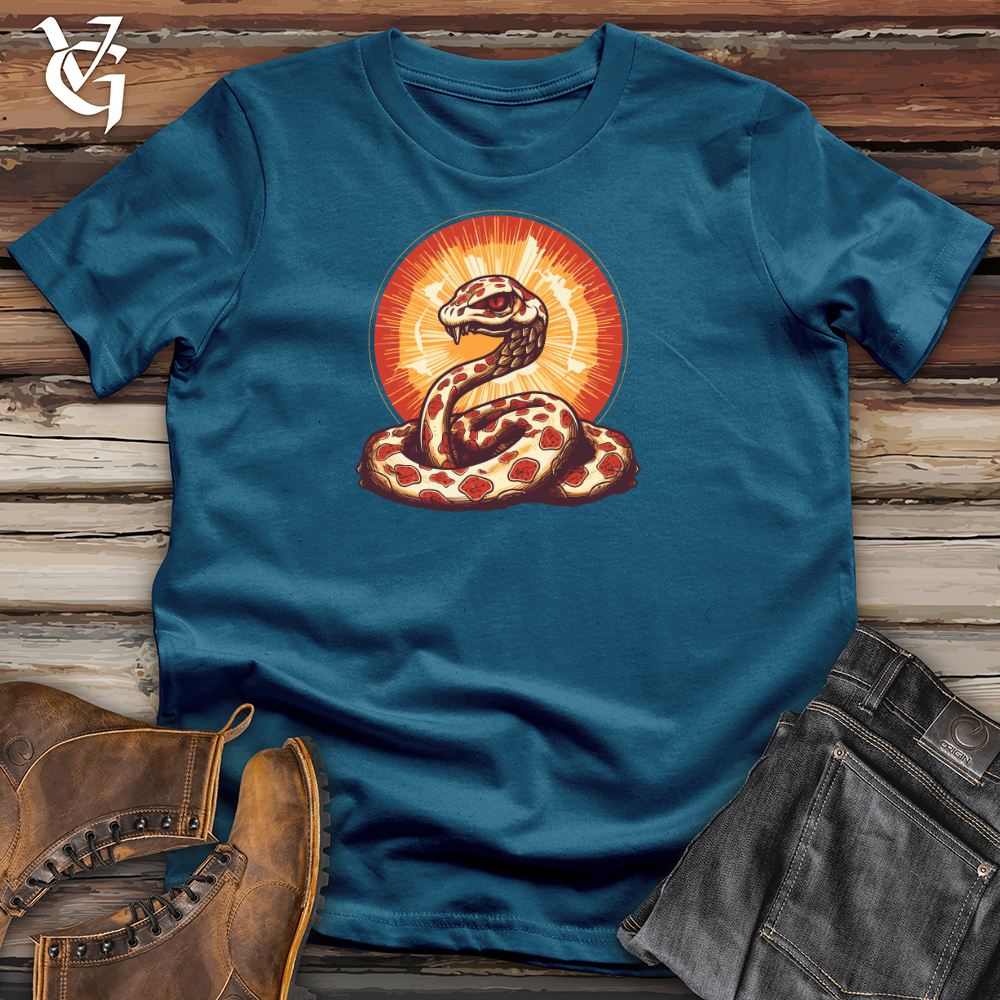 Viking Goods Serpentine Solar Blaze Cotton Tee Deep Teal / L