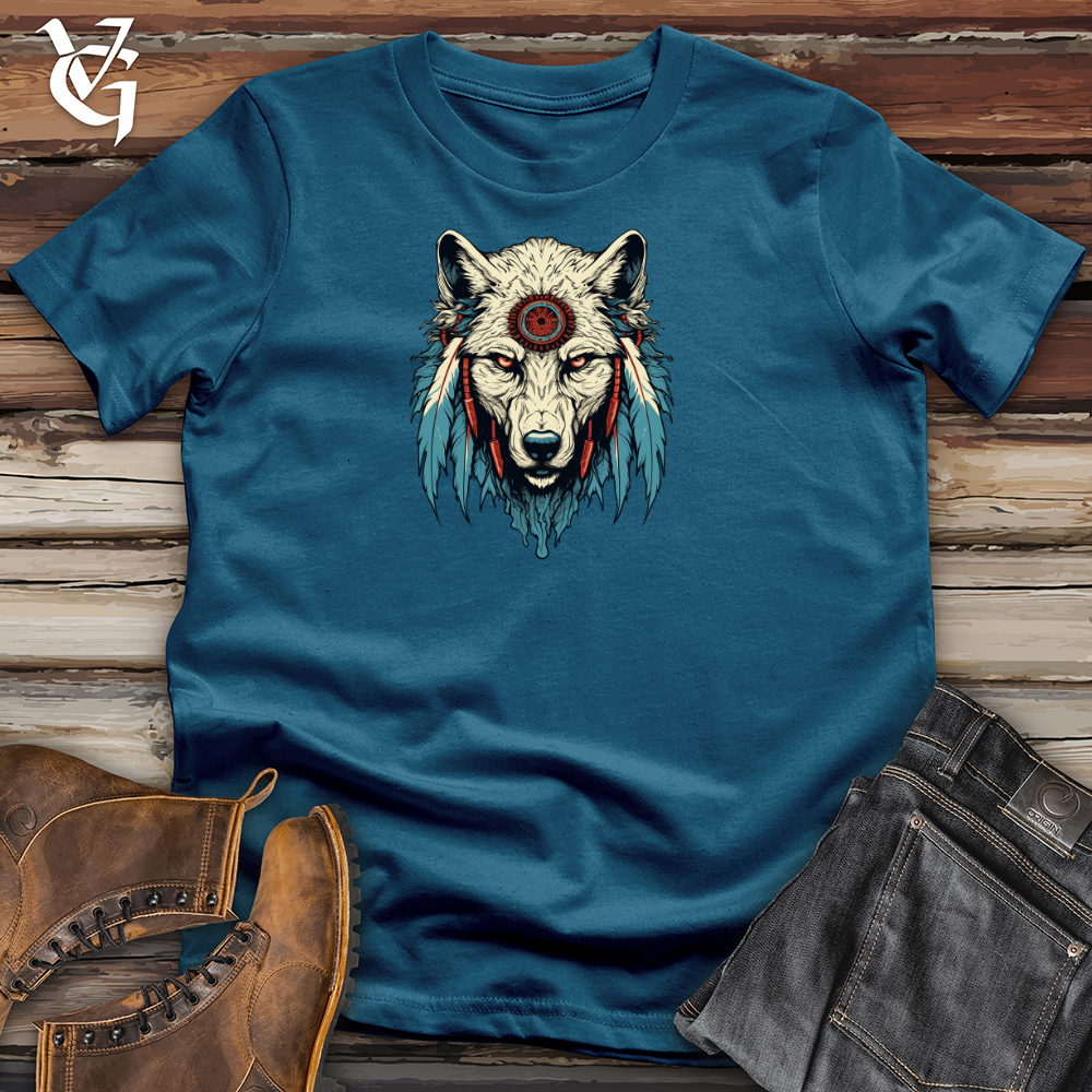 Viking Goods Shadowed Howler Cotton Tee Deep Teal / L