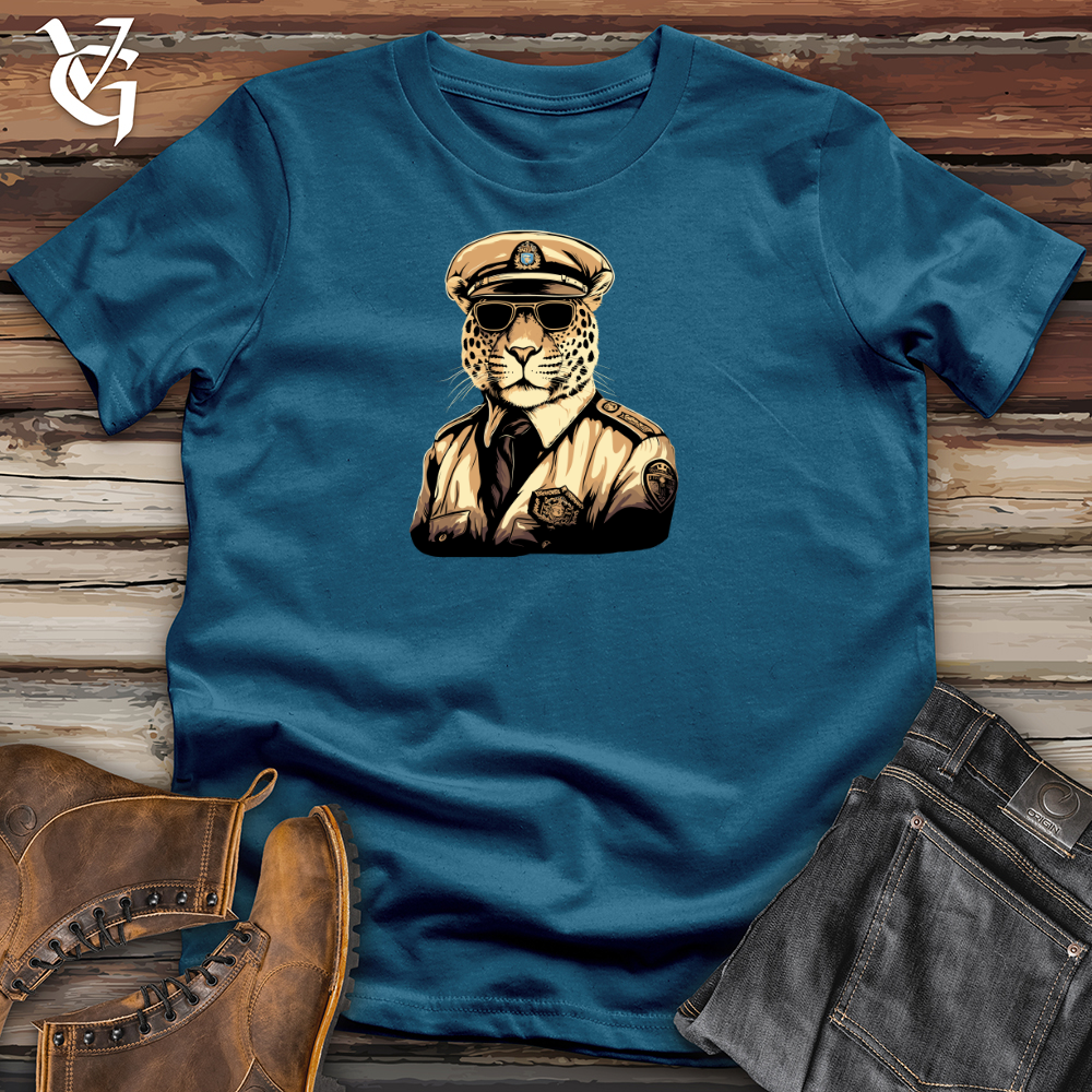 Viking Goods Sleek Enforcement Guardian Cotton Tee Deep Teal / L