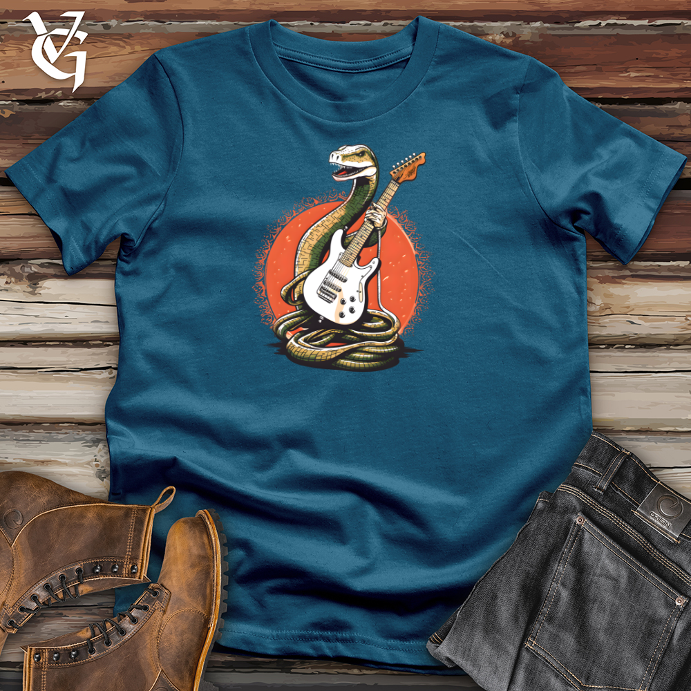 Viking Goods Sonic Serpent Shred Cotton Tee Deep Teal / L