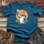 Viking Goods Squirrel Victory Cheer Cotton Tee Deep Teal / L