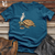 Viking Goods Turtle Waffle Breakfast Cotton Tee Deep Teal / L