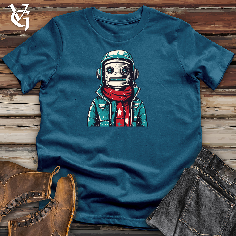 Viking Goods Vintage RoboChill Cotton Tee Deep Teal / L