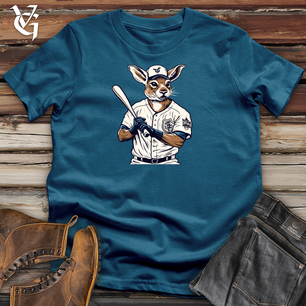 Viking Goods Vintage Slugger Cotton Tee Deep Teal / L