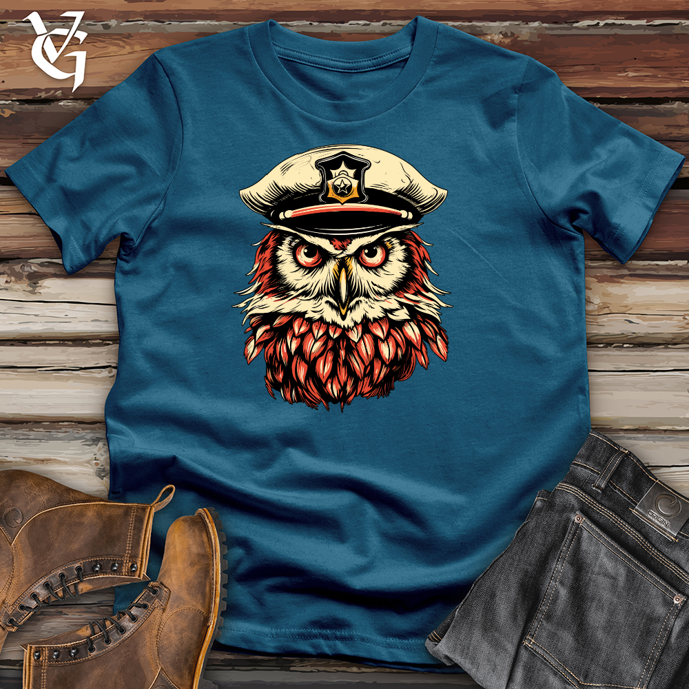 Viking Goods Wise Wing Captain Cotton Tee Deep Teal / L