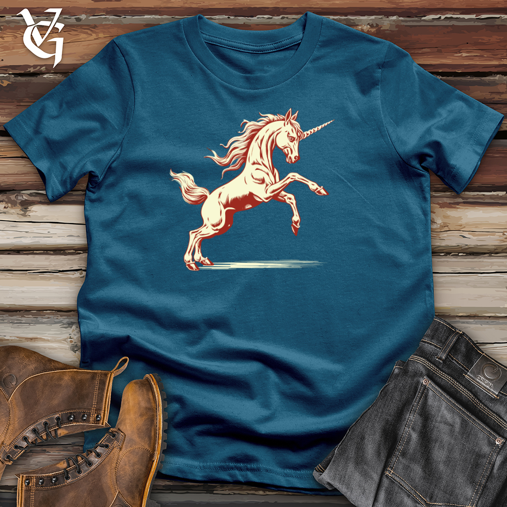 Viking Goods YogaNicorn Cotton Tee Deep Teal / L