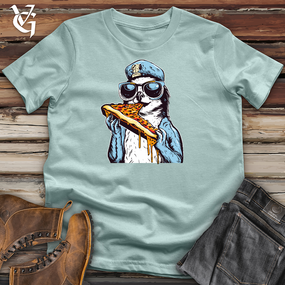 Viking Goods Sliceful Penguin Cotton Tee Dusty Blue / L