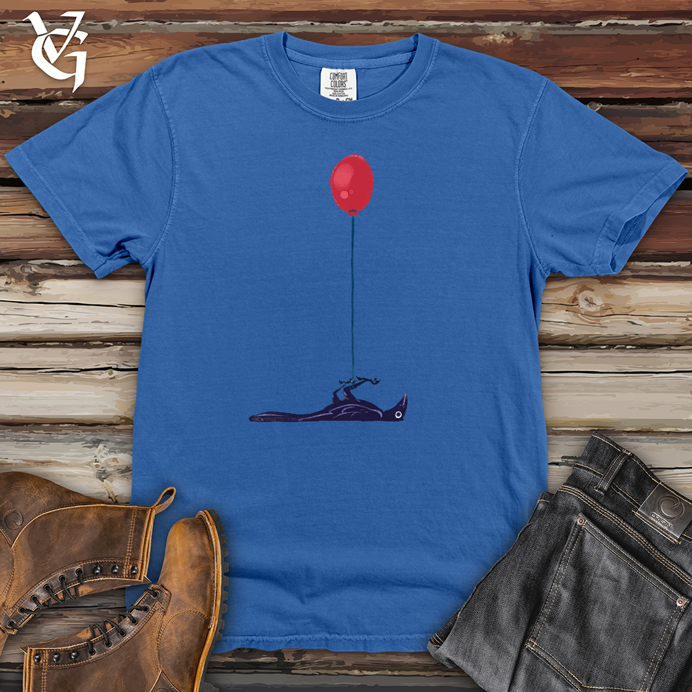 Viking Goods I'll Fly Again Heavy Cotton Comfort Colors Tee Flo Blue / L