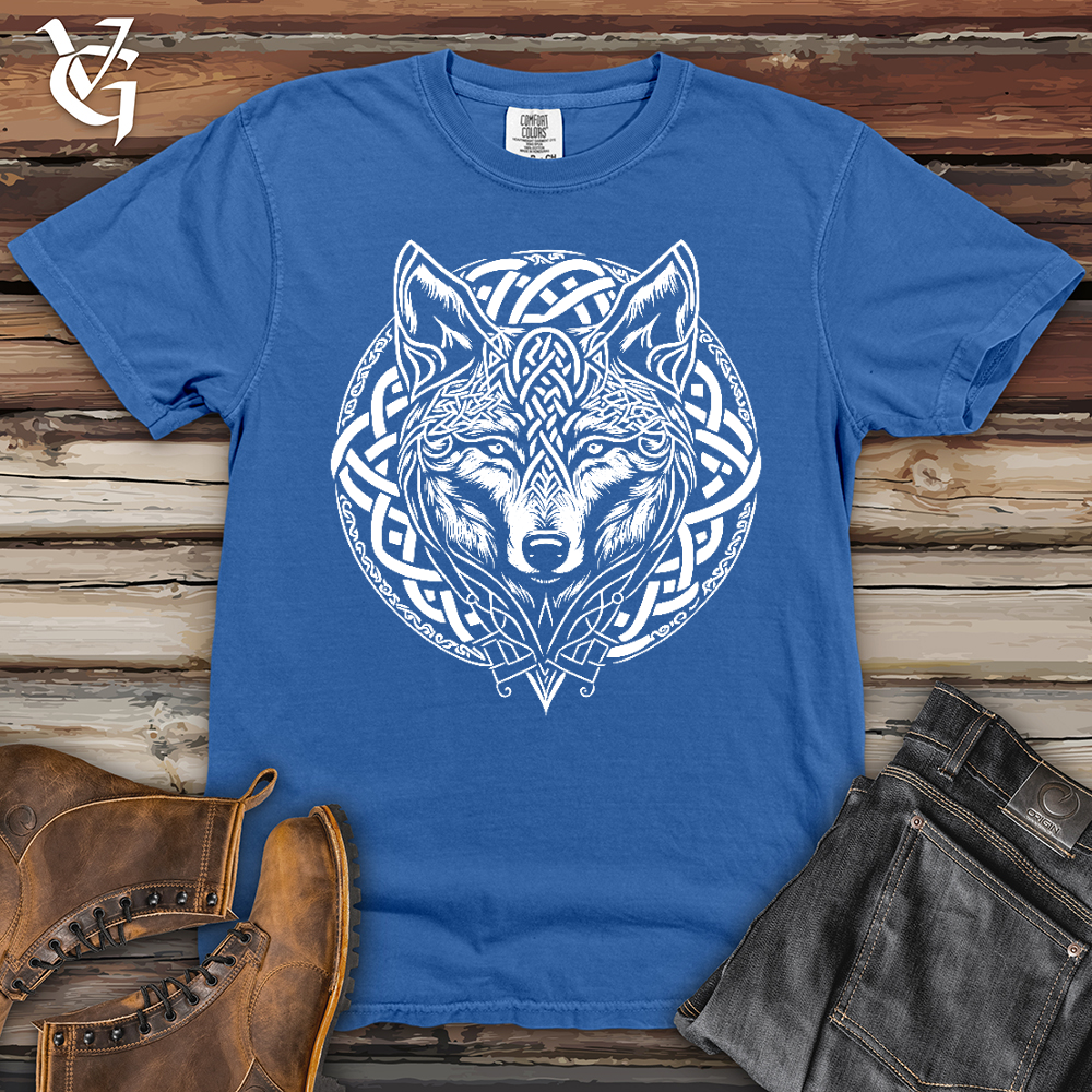 Viking Goods Team Leader Heavy Cotton Comfort Colors Tee Flo Blue / L