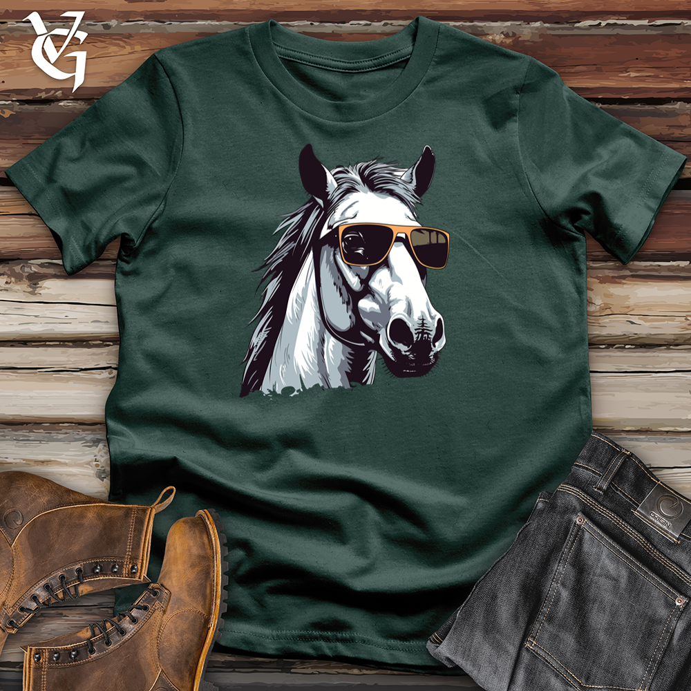 Viking Goods A Horse Cotton Tee Forest / L