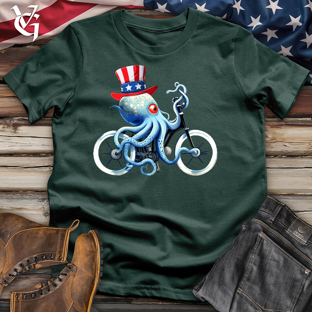 Viking Goods American Octobike Cotton Tee Forest / L
