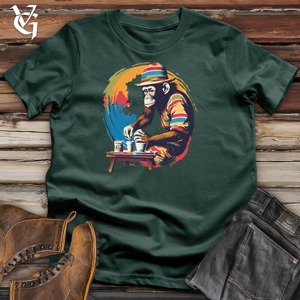 Viking Goods Artistic Primate Masterpiece Cotton Tee Forest / L