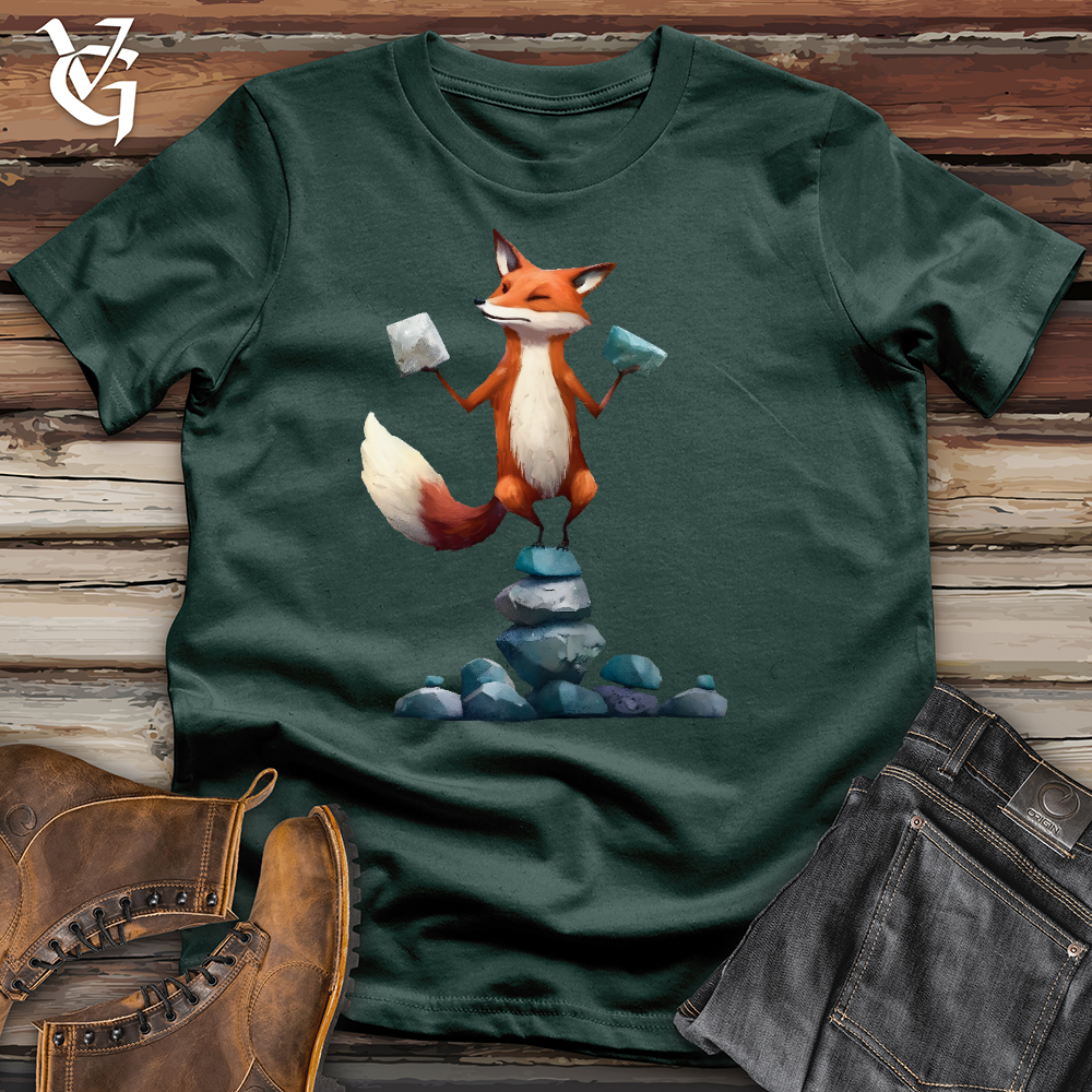 Viking Goods Balanced Fox Cotton Tee Forest / L