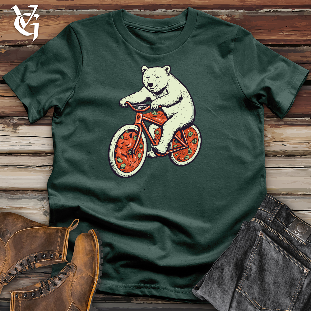 Viking Goods Bear _n_ Bike Deliver Cotton Tee Forest / L