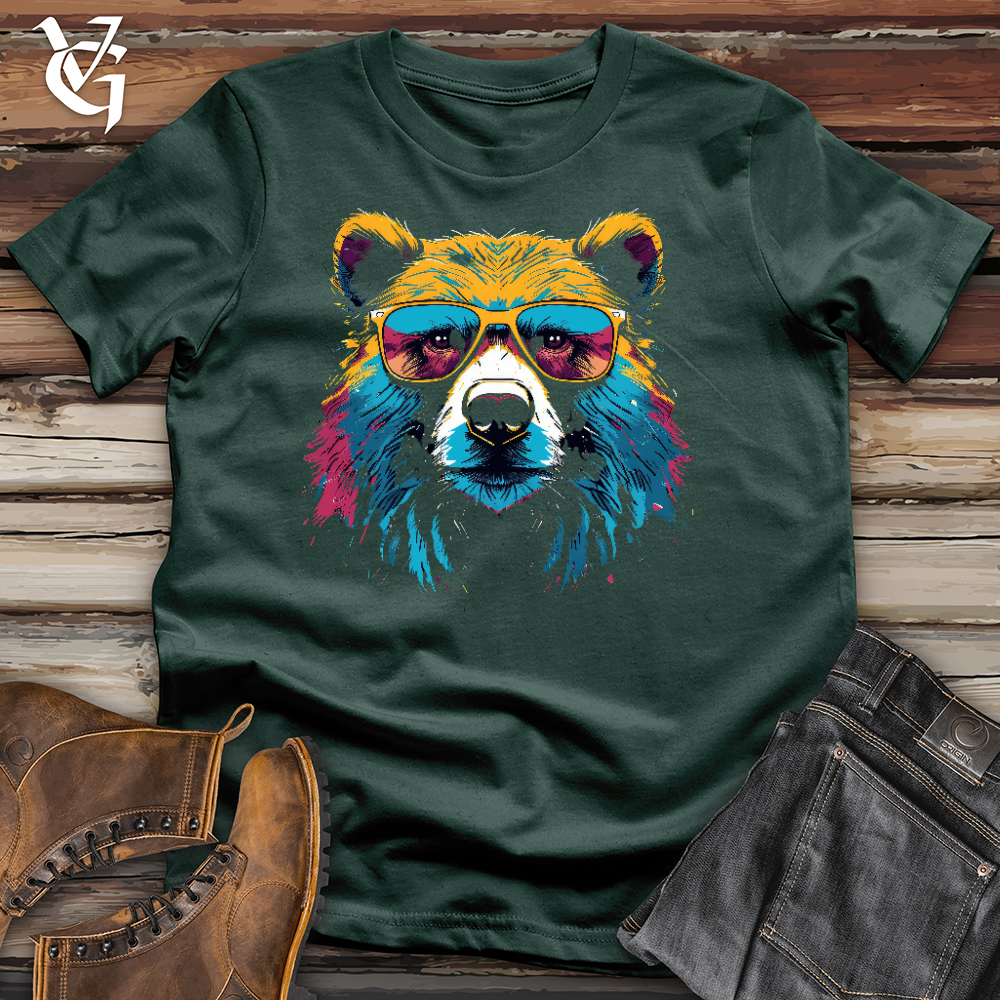 Viking Goods Bear Ballin Cotton Tee Forest / L