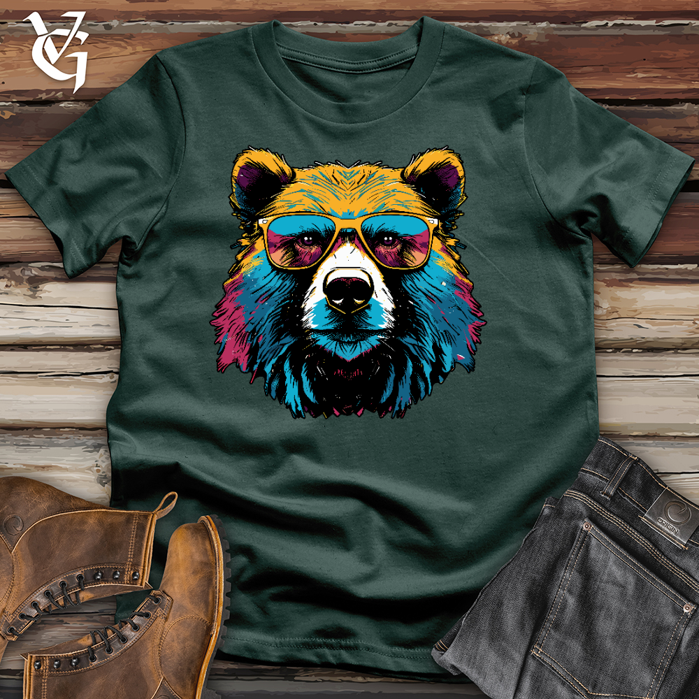 Viking Goods Bear Ballin Cotton Tee Forest / L