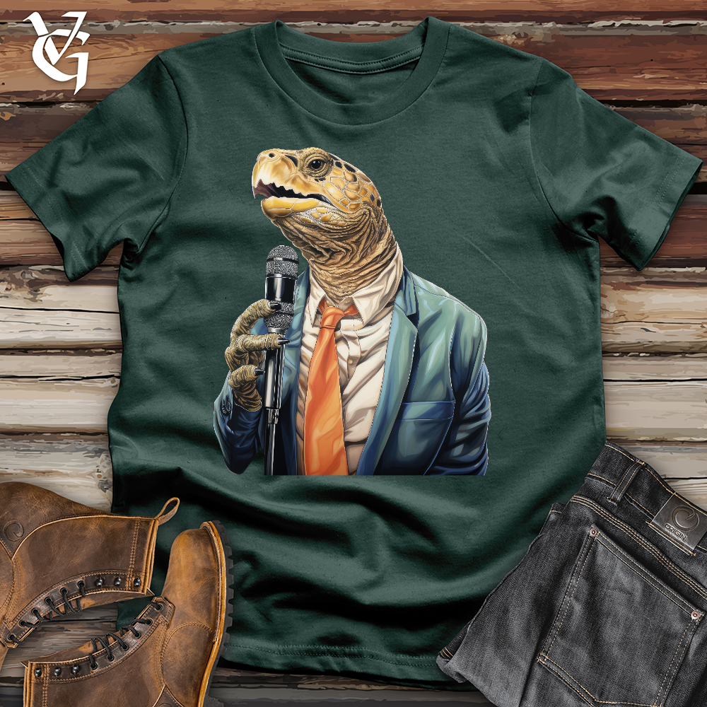 Viking Goods Charismatic Turtle Speaker Cotton Tee Forest / L
