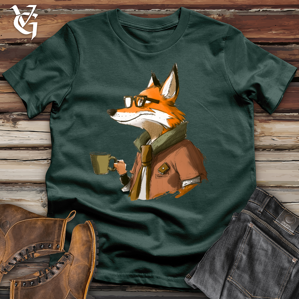 Viking Goods Corporate Fox Cotton Tee Forest / L