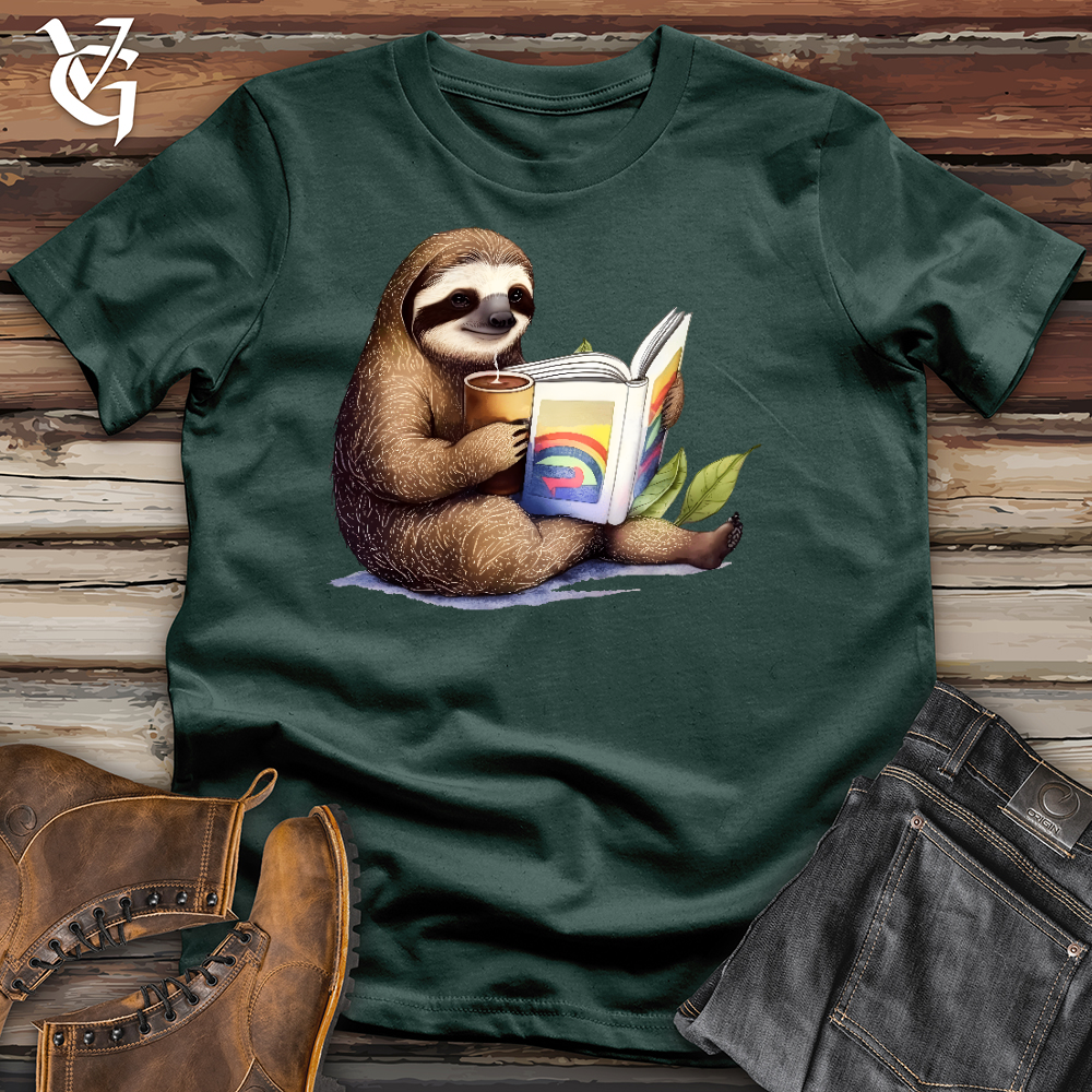 Viking Goods Cozy Sloth Cotton Tee Forest / L