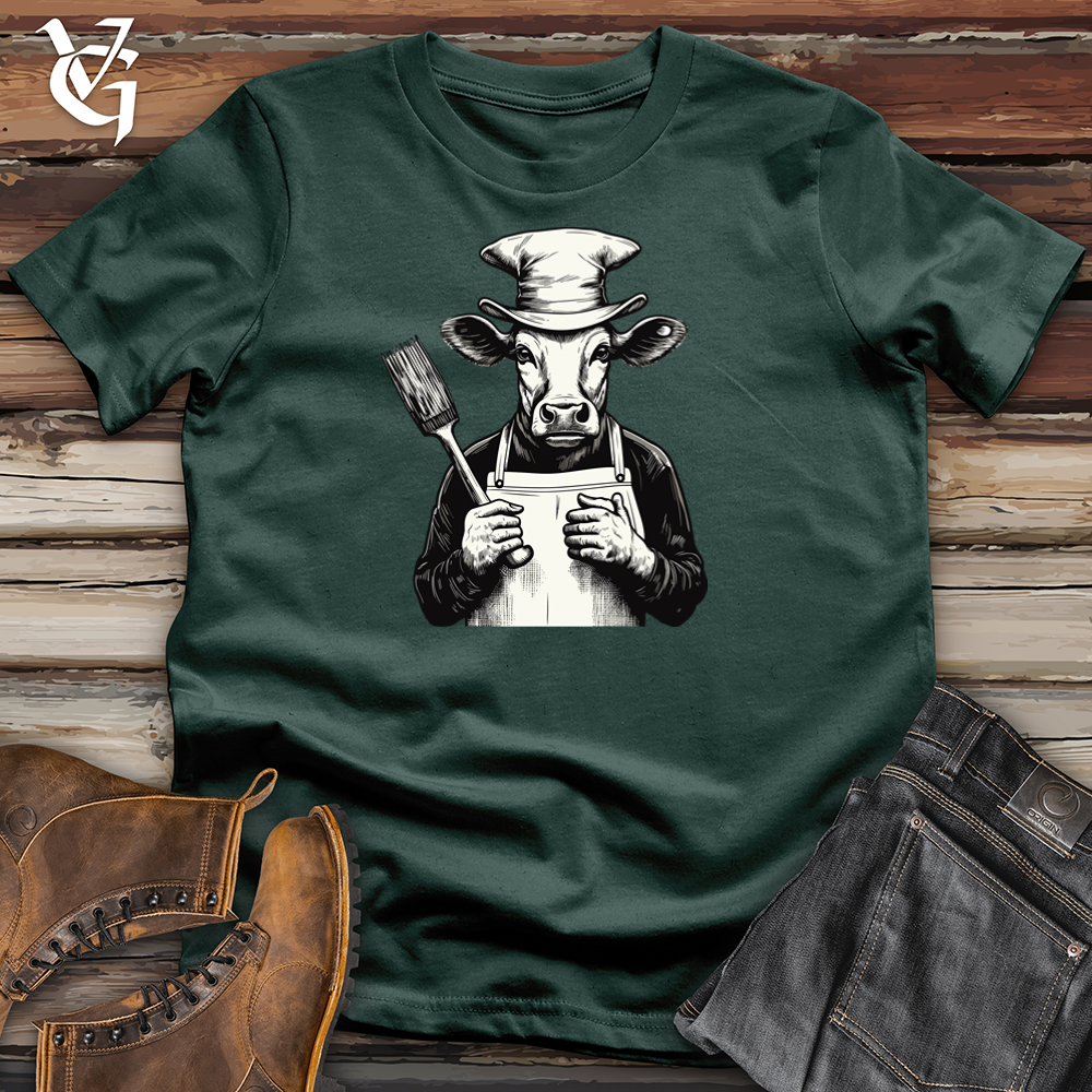 Viking Goods Culinary Cow Mastery Cotton Tee Forest / L