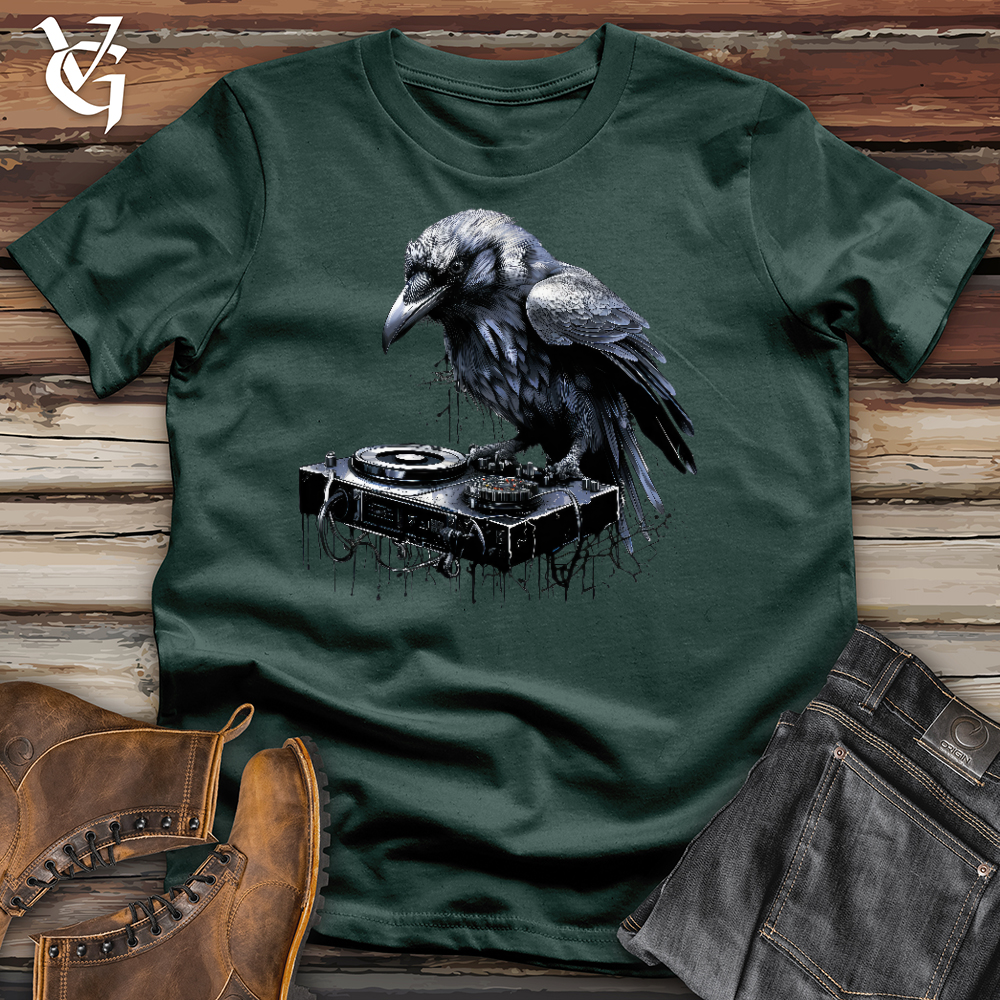 Viking Goods Dj Raven Cotton Tee Forest / L