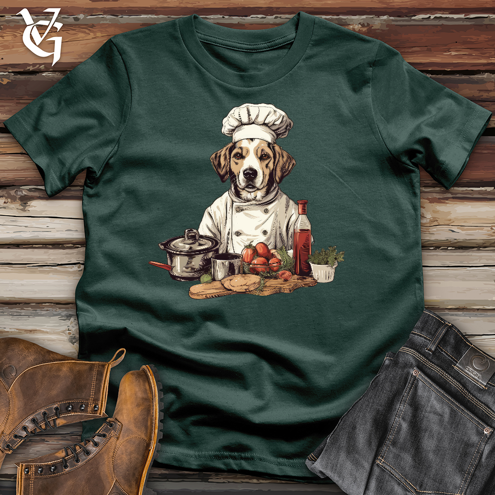 Viking Goods Doggy Chef Cotton Tee Forest / L