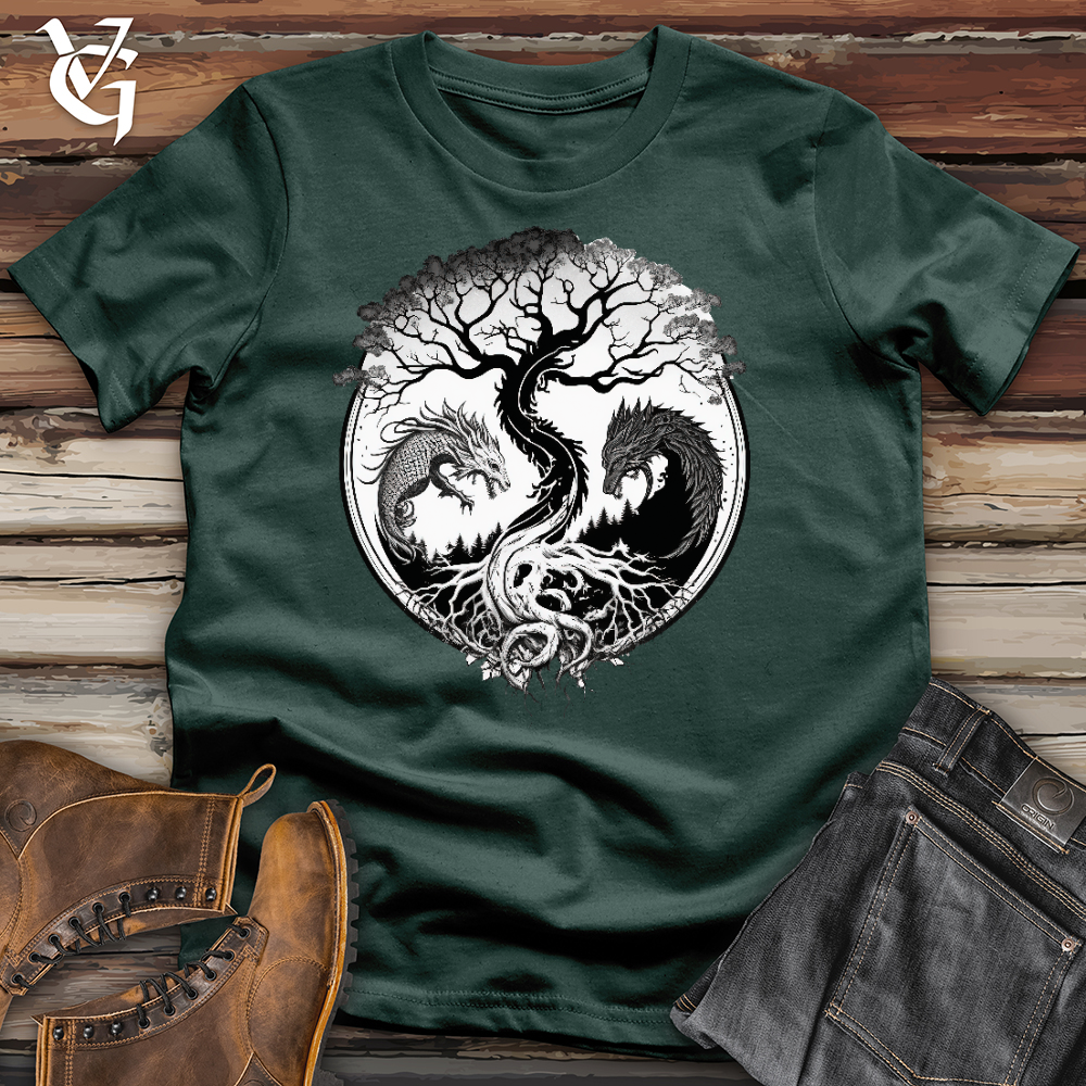 Viking Goods Dragons Of Life Cotton Tee Forest / L