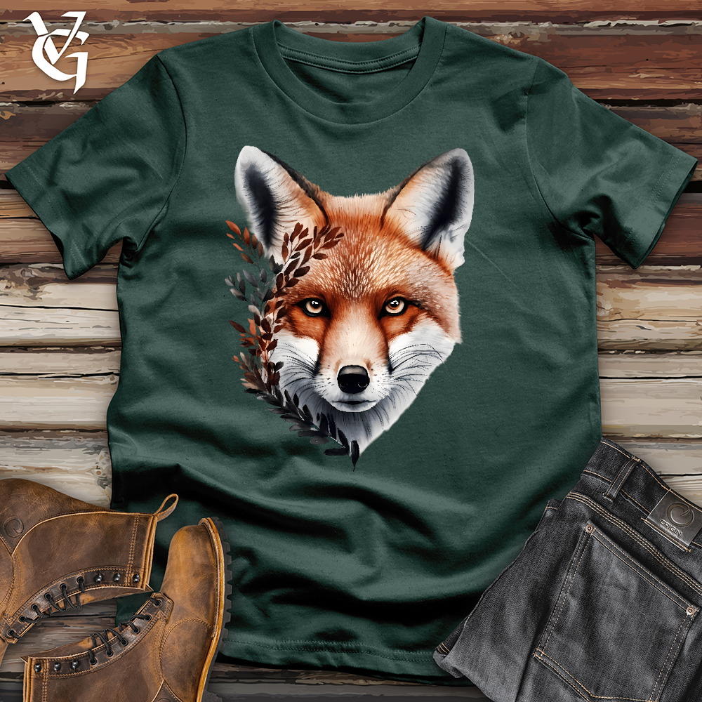 Viking Goods Fox Nature Cotton Tee Forest / L