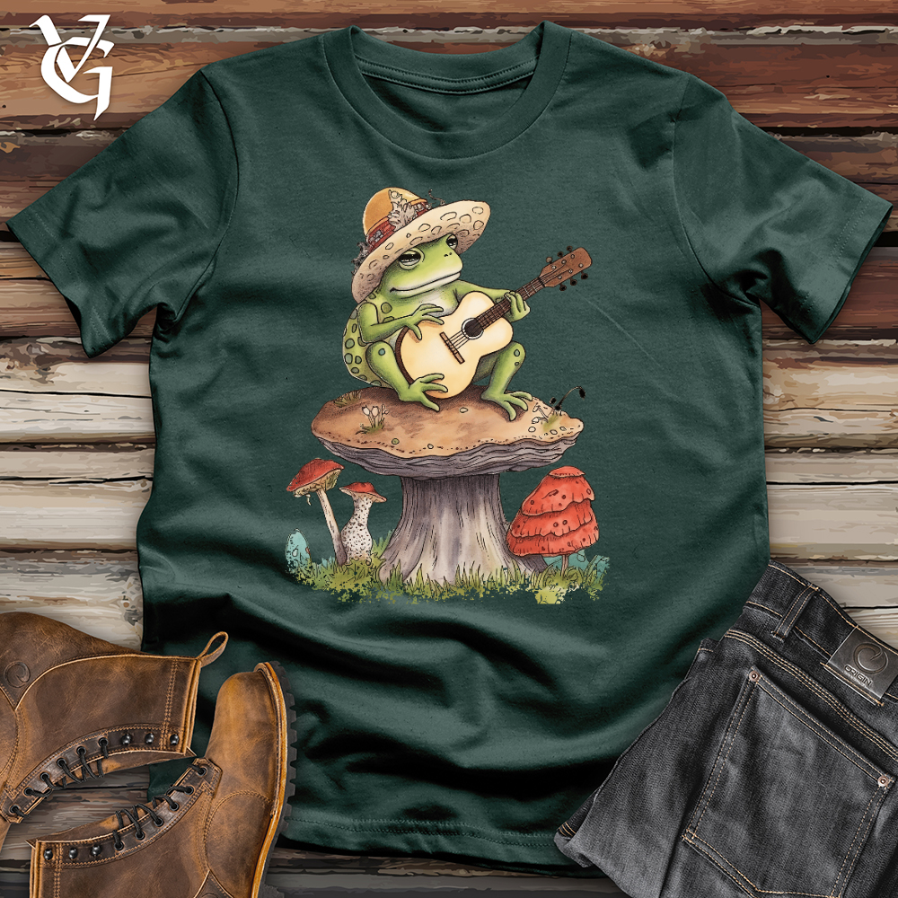Viking Goods Frog Banjammin Cotton Tee Forest / L