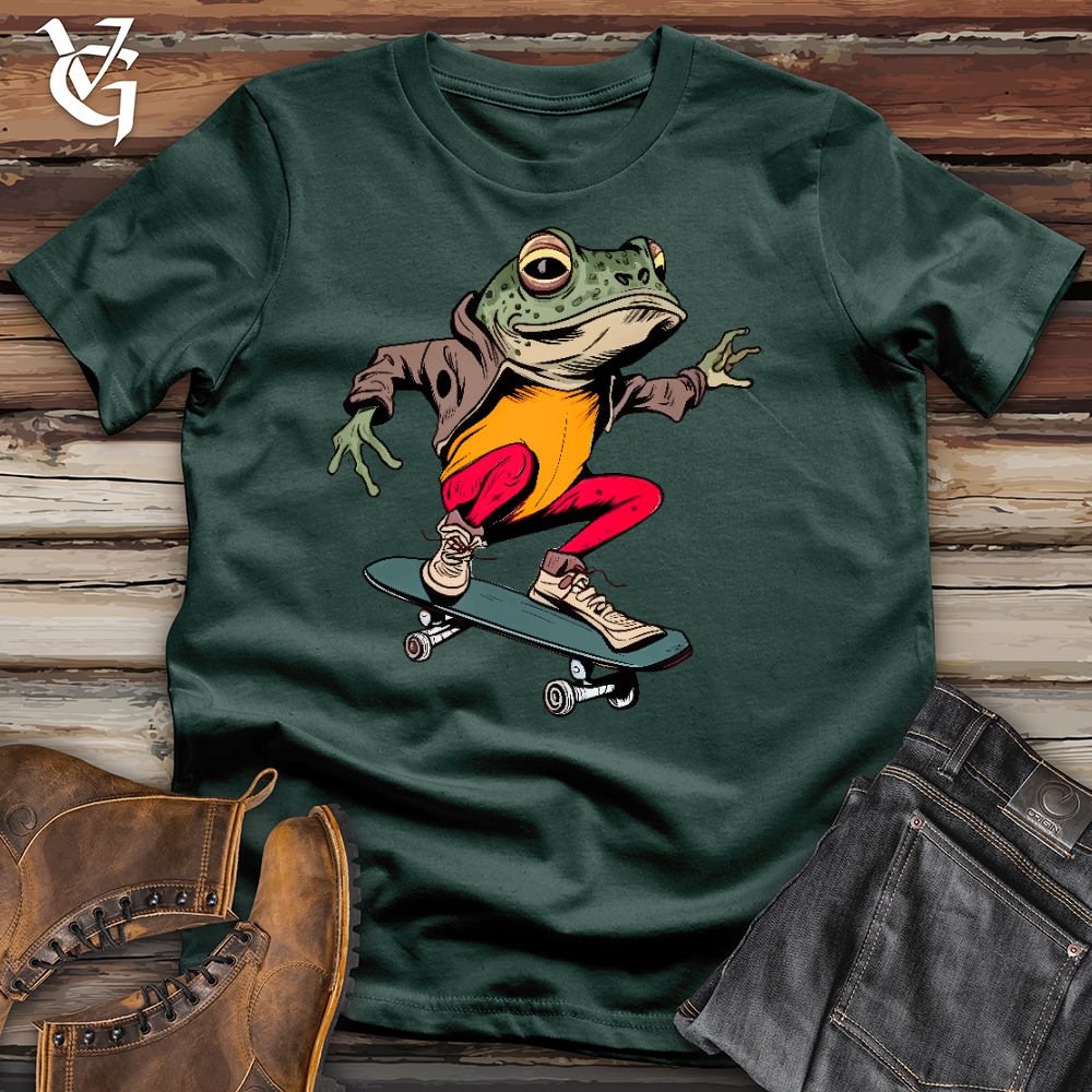 Viking Goods Frog Skates Cotton Tee Forest / L